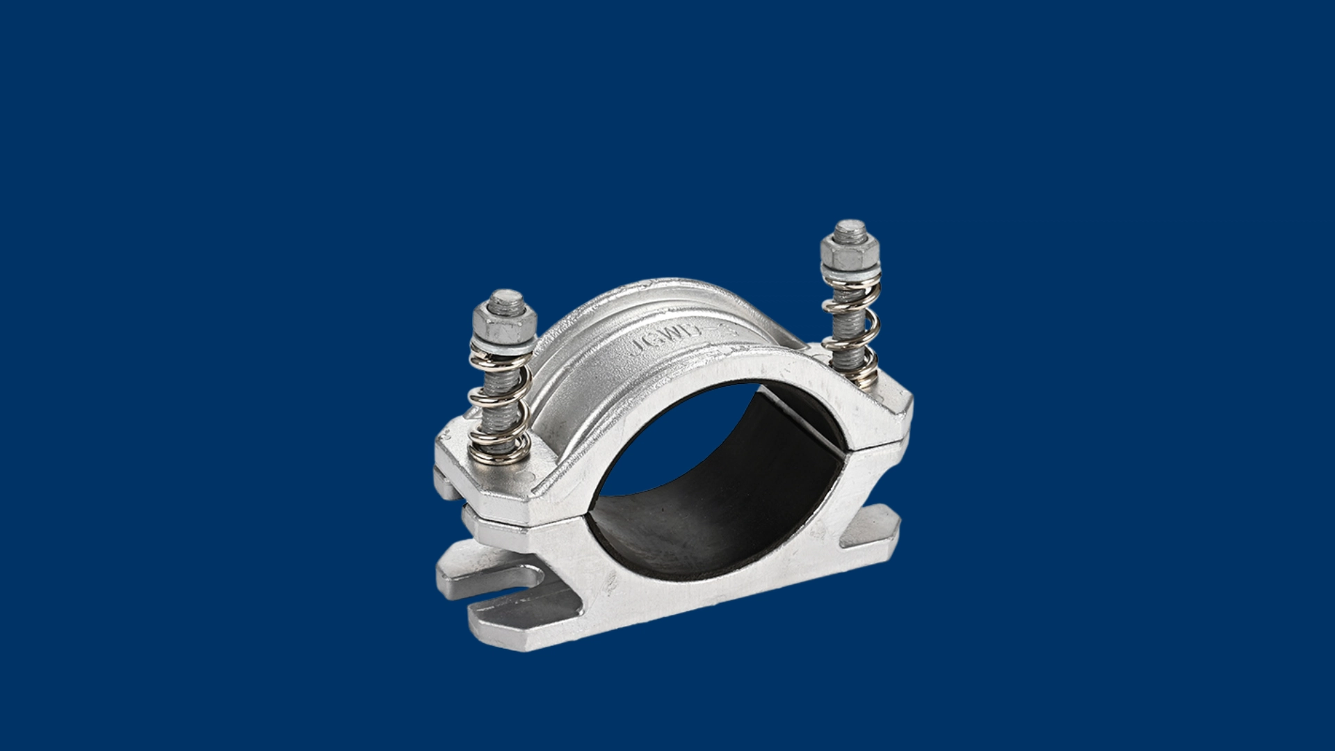 Front view of the JGHD clamp